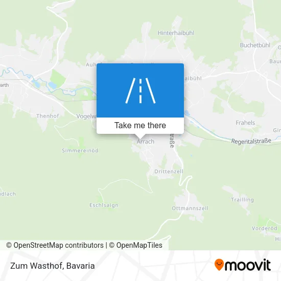 Карта Zum Wasthof