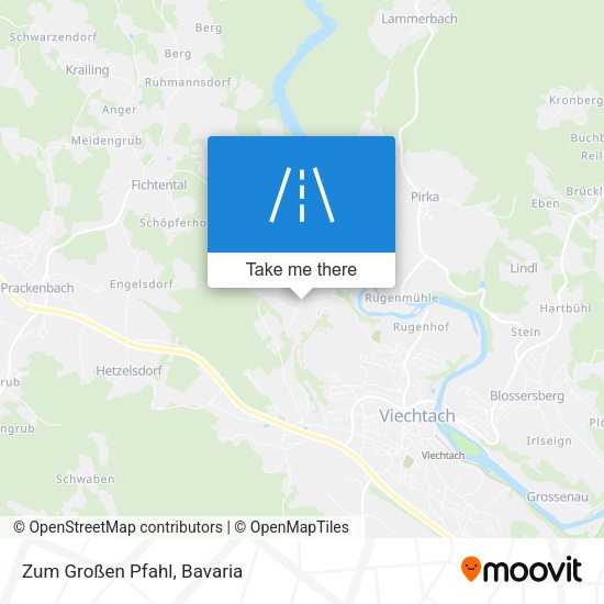 Zum Großen Pfahl map