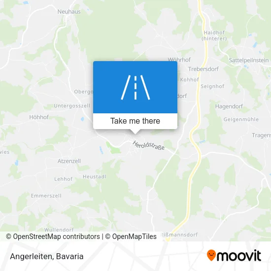 Карта Angerleiten