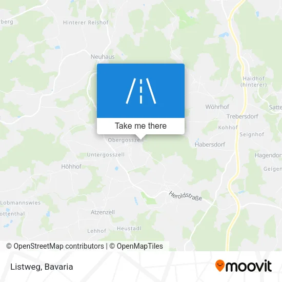 Карта Listweg
