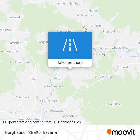 Berghäuser Straße map