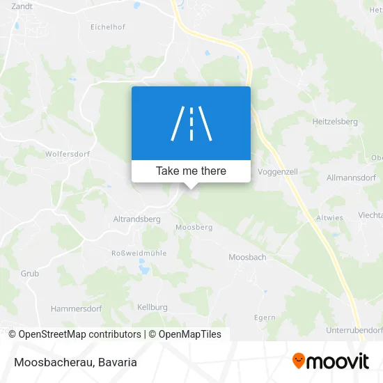 Карта Moosbacherau