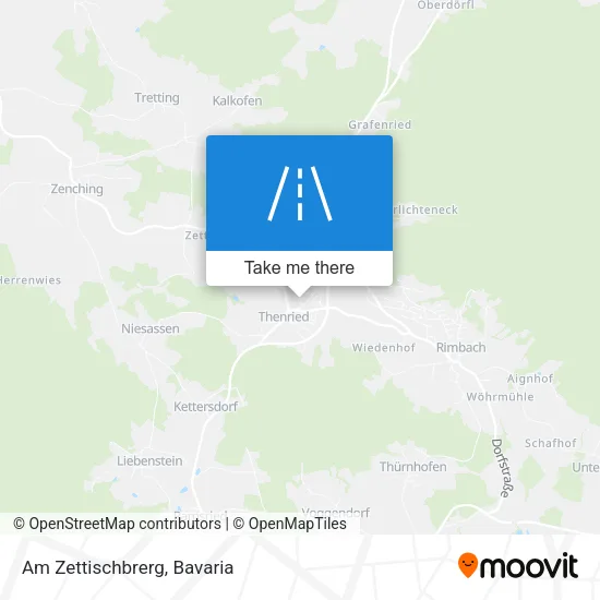 Карта Am Zettischbrerg
