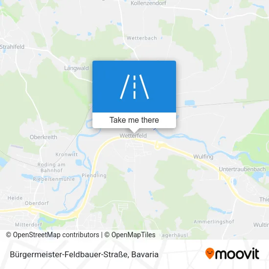 Карта Bürgermeister-Feldbauer-Straße