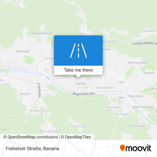 Frahelser Straße map