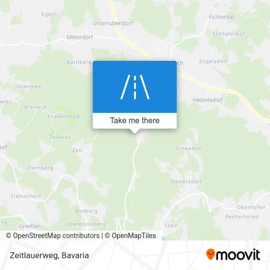 Карта Zeitlauerweg