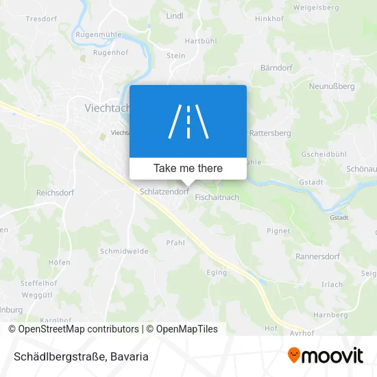 Карта Schädlbergstraße