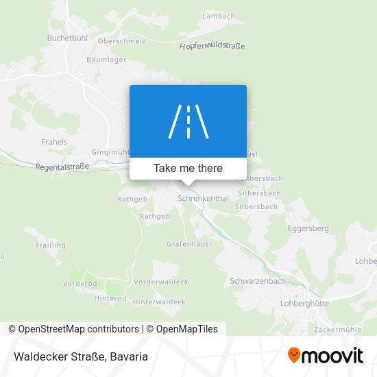Waldecker Straße map