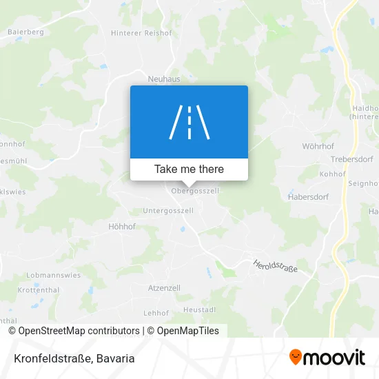 Kronfeldstraße map