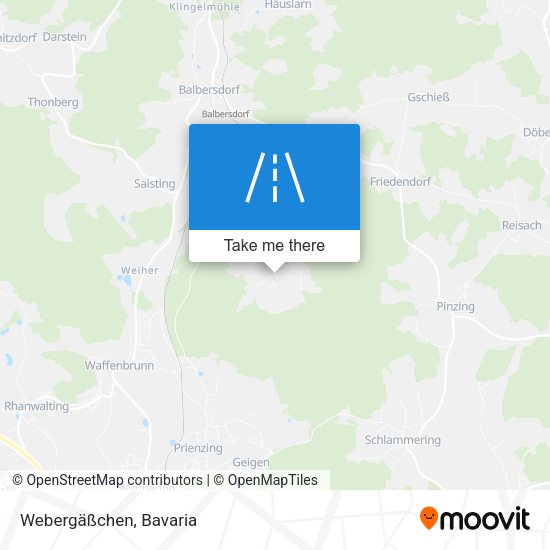 Webergäßchen map