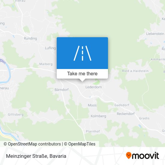 Meinzinger Straße map