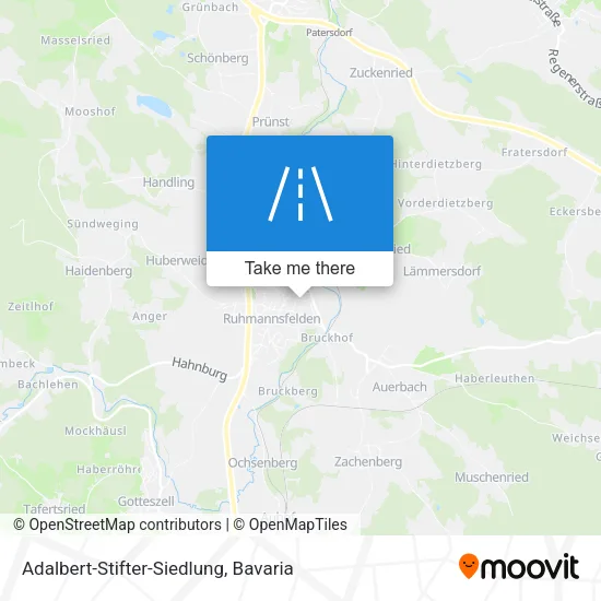 Карта Adalbert-Stifter-Siedlung