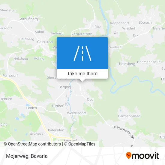 Карта Mojerweg