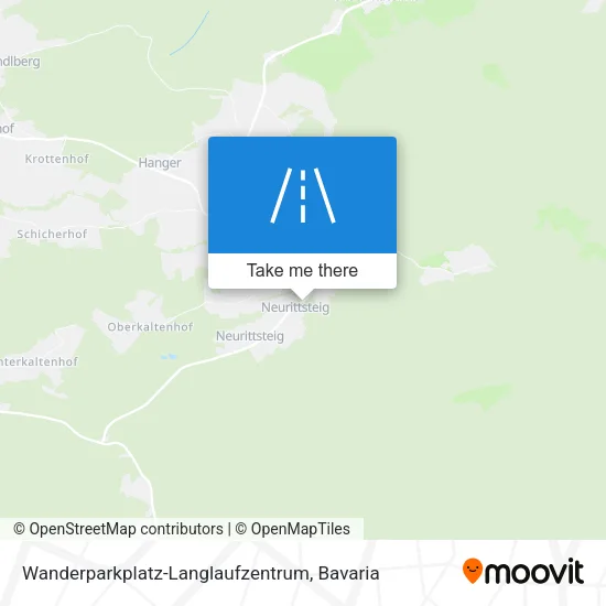 Карта Wanderparkplatz-Langlaufzentrum