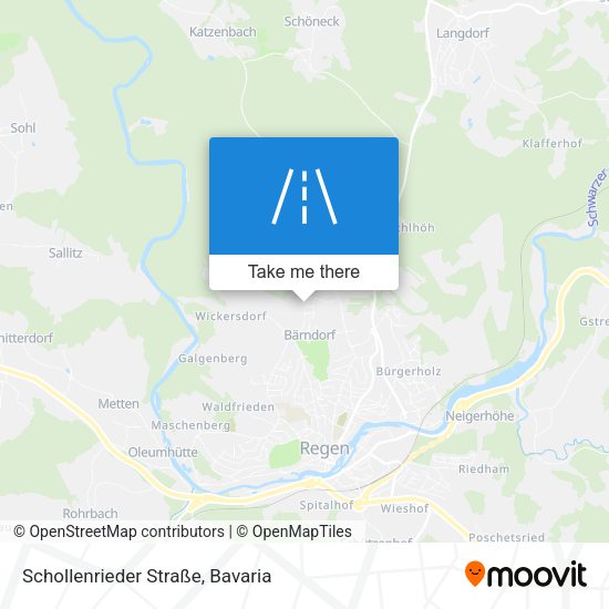 Schollenrieder Straße map