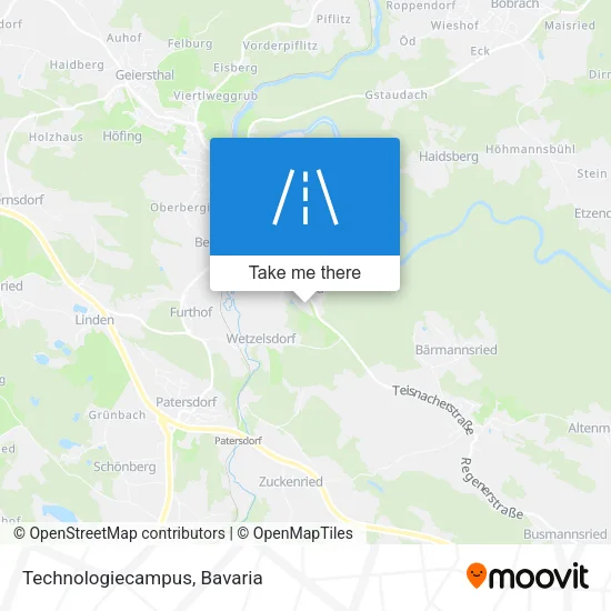 Карта Technologiecampus