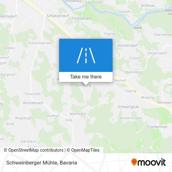 Schweinberger Mühle map