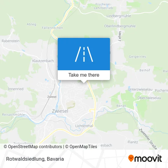 Карта Rotwaldsiedlung