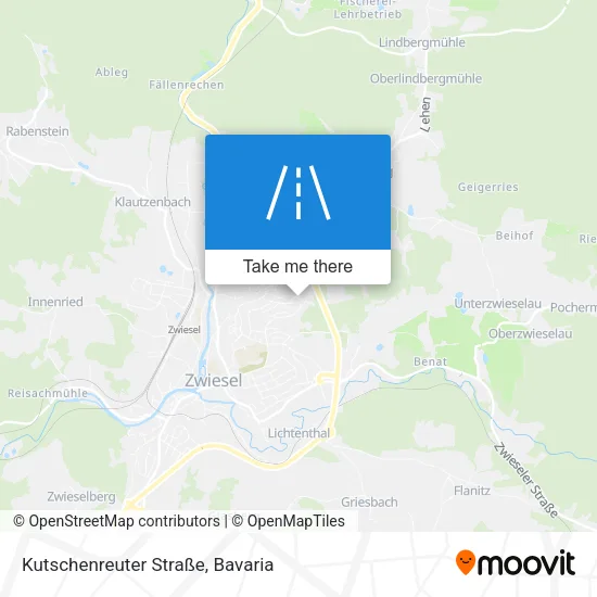 Карта Kutschenreuter Straße