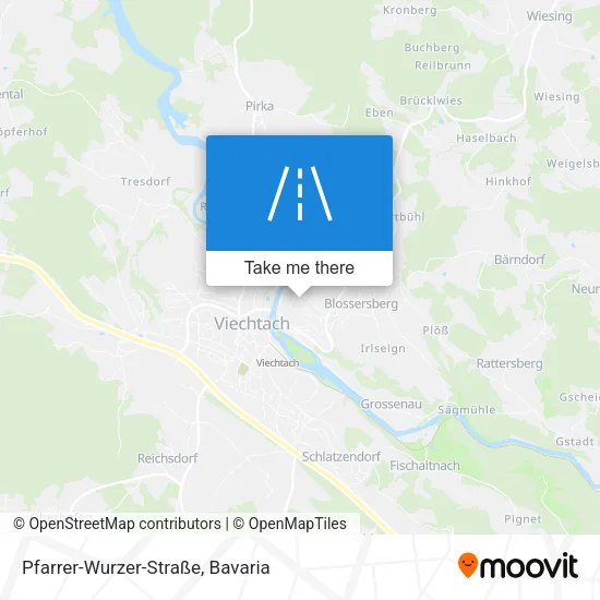 Карта Pfarrer-Wurzer-Straße