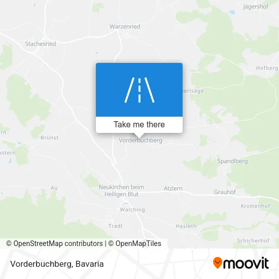Карта Vorderbuchberg