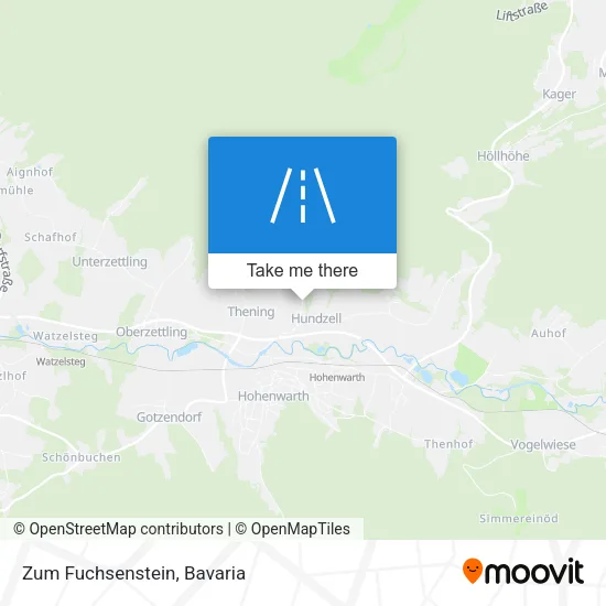 Карта Zum Fuchsenstein