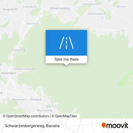 Карта Schwarzenbergerweg