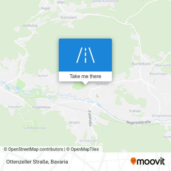 Ottenzeller Straße map
