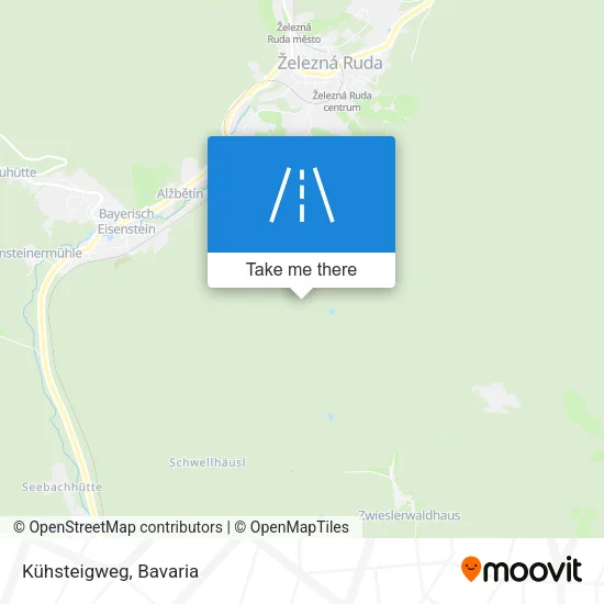 Kühsteigweg map
