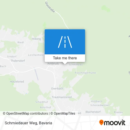 Карта Schmiedauer Weg