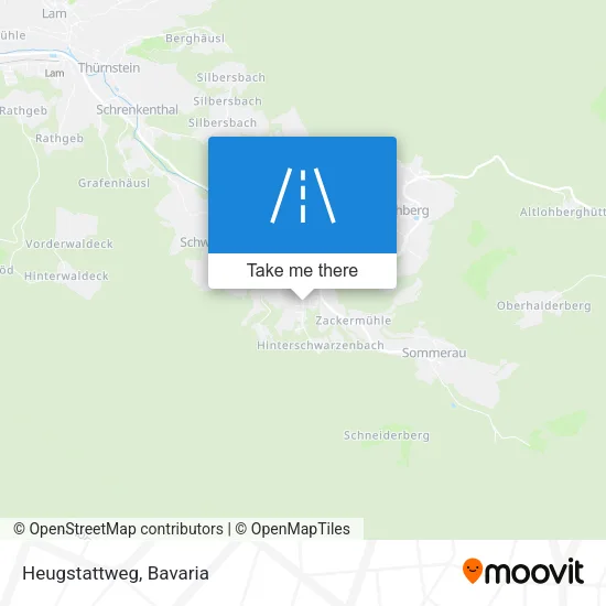 Карта Heugstattweg