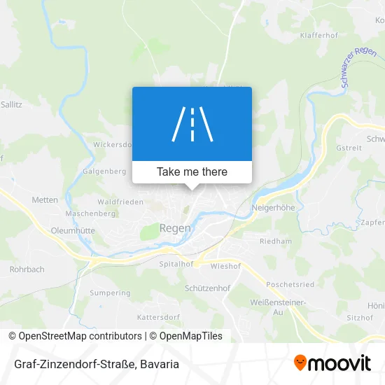 Карта Graf-Zinzendorf-Straße