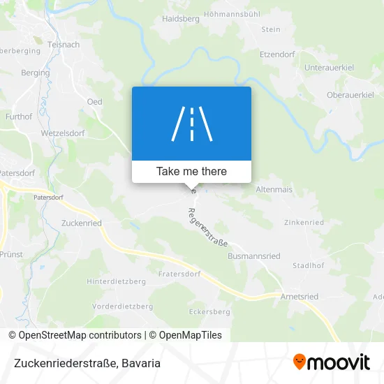 Карта Zuckenriederstraße