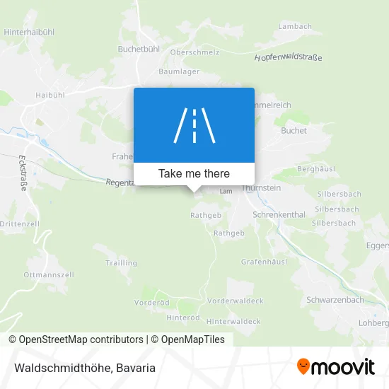 Карта Waldschmidthöhe