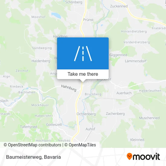 Карта Baumeisterweg