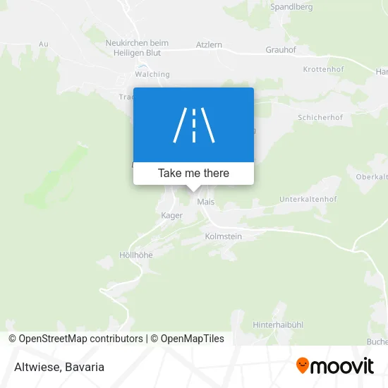 Карта Altwiese