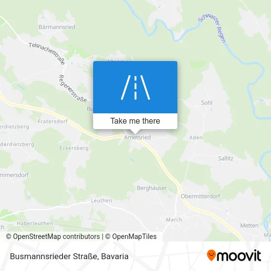 Карта Busmannsrieder Straße