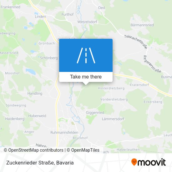 Zuckenrieder Straße map