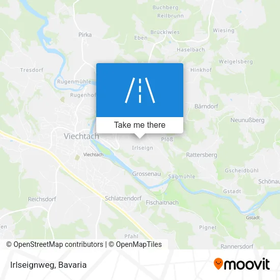 Irlseignweg map