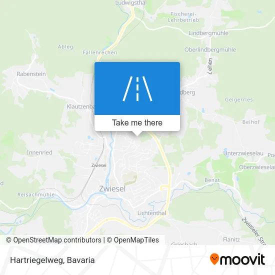 Карта Hartriegelweg