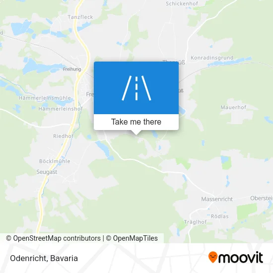 Карта Odenricht