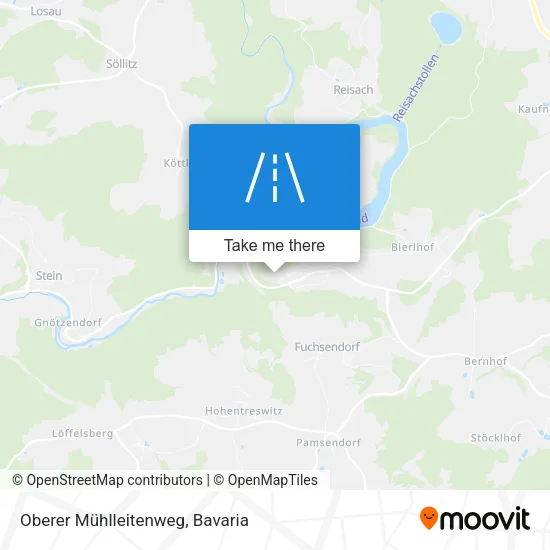 Карта Oberer Mühlleitenweg