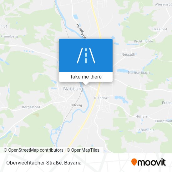 Oberviechtacher Straße map