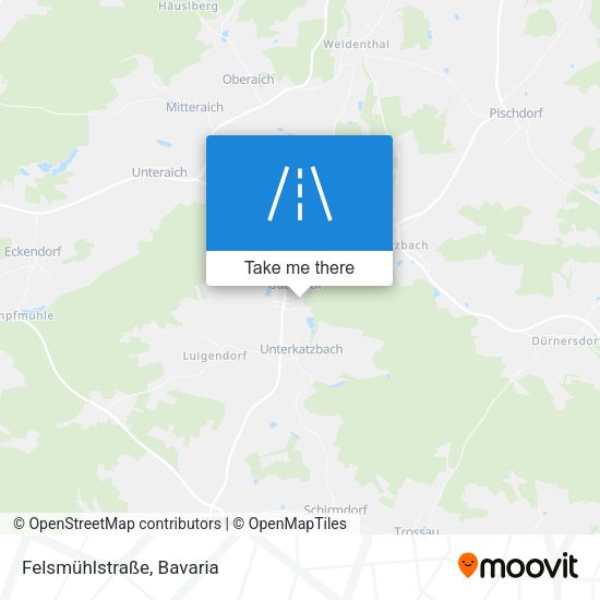 Felsmühlstraße map