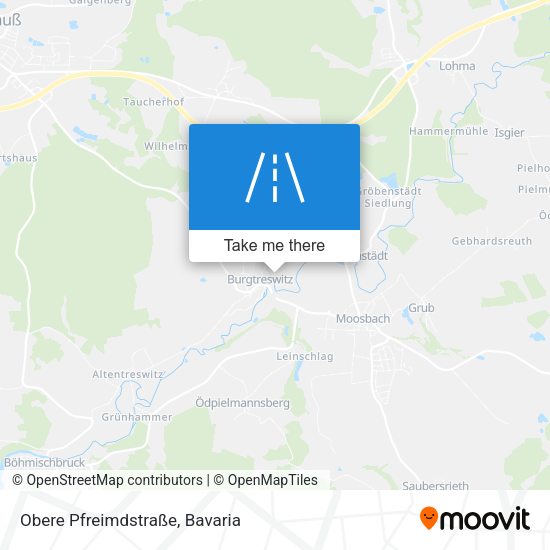 Obere Pfreimdstraße map
