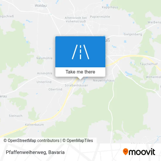 Pfaffenweiherweg map