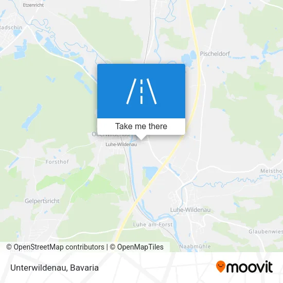 Карта Unterwildenau