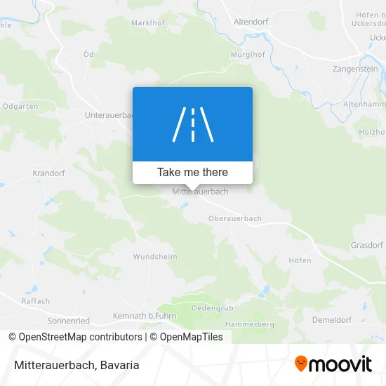 Mitterauerbach map