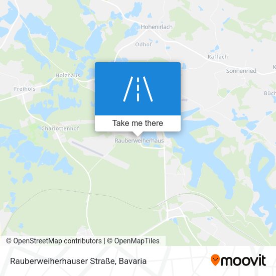 Rauberweiherhauser Straße map