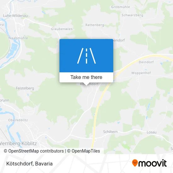 Kötschdorf map